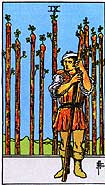 NINE OF WANDS